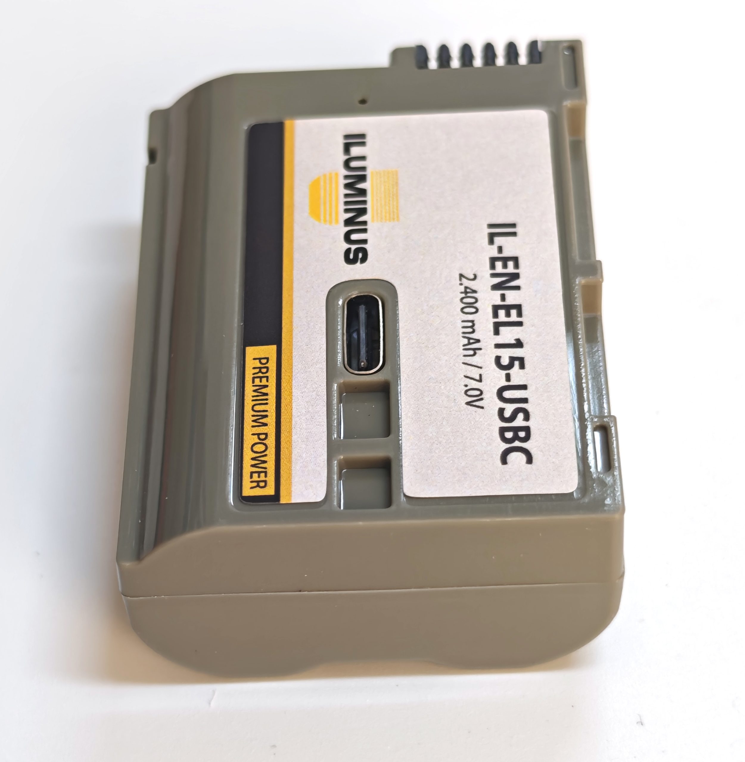 Iluminus IL-EN-EL15USBC Batería Con Puerto Usb-C de Carga Para Cámaras Que Usan EN-EL15