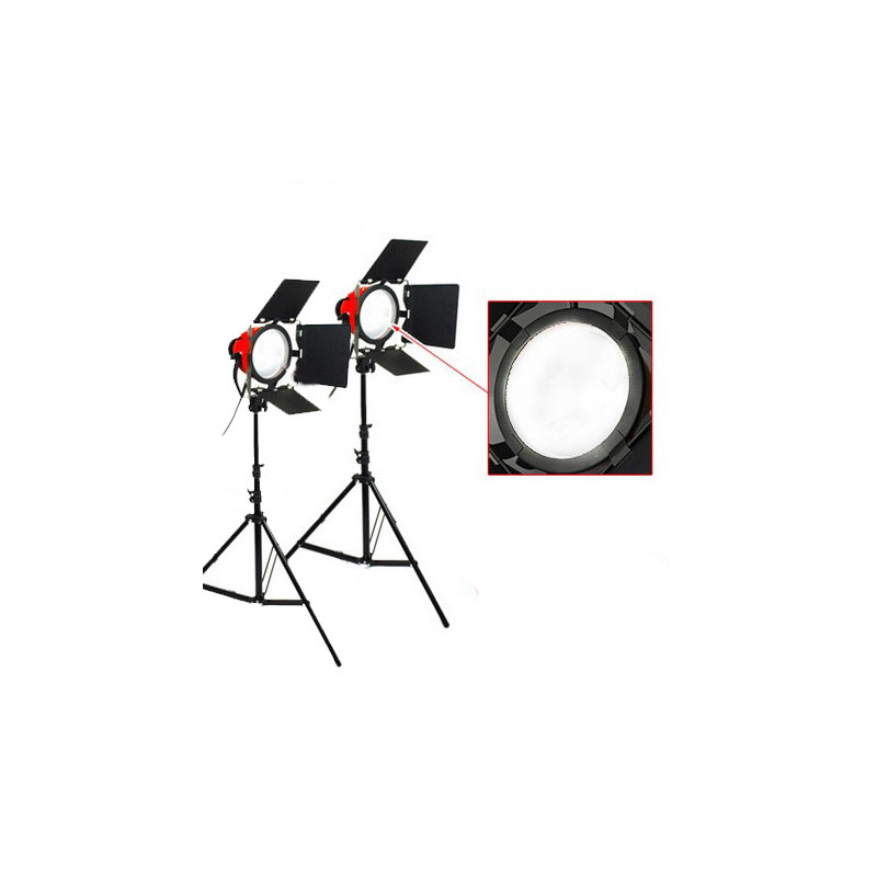 Iluminus Kit Redhead Bicolor 2 Cabezales + 2 Trípodes + Bolso