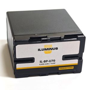 Iluminus IL-BP-U70 Batería Con Indicador de Carga Para Cámaras Que Usan BP-U70