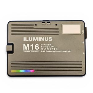 Iluminus IL-M16RGB Luz Led RGB Con Accesorios de Montaje