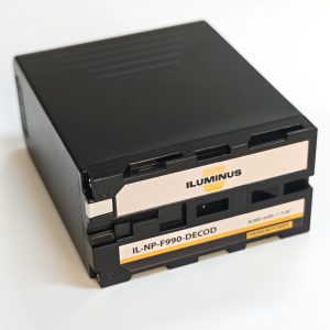 Iluminus Batería NP-F990 Decodificada (Para Luces Led y Cámaras)