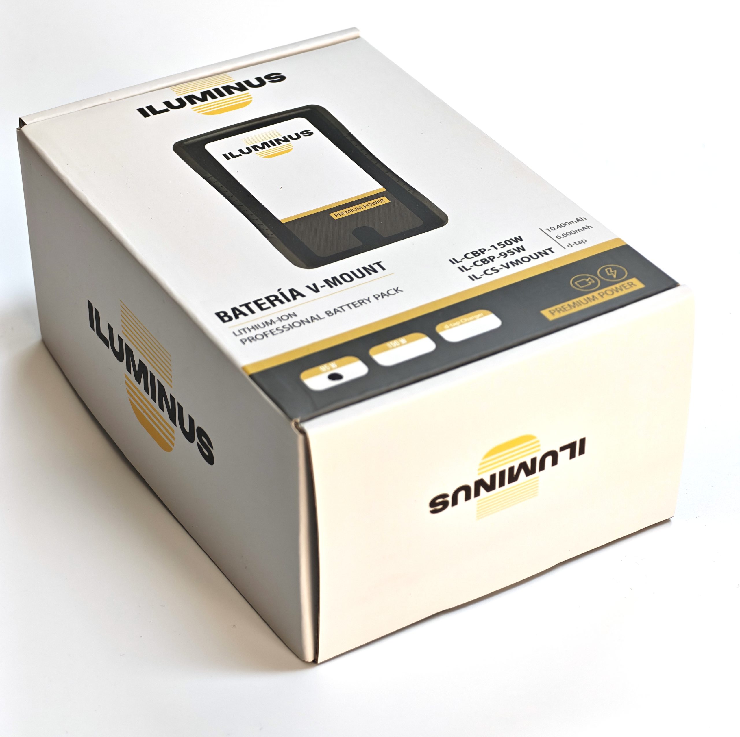 Iluminus Batería V-mount IL-CBP-150W - Células Samsung - Imagen 3