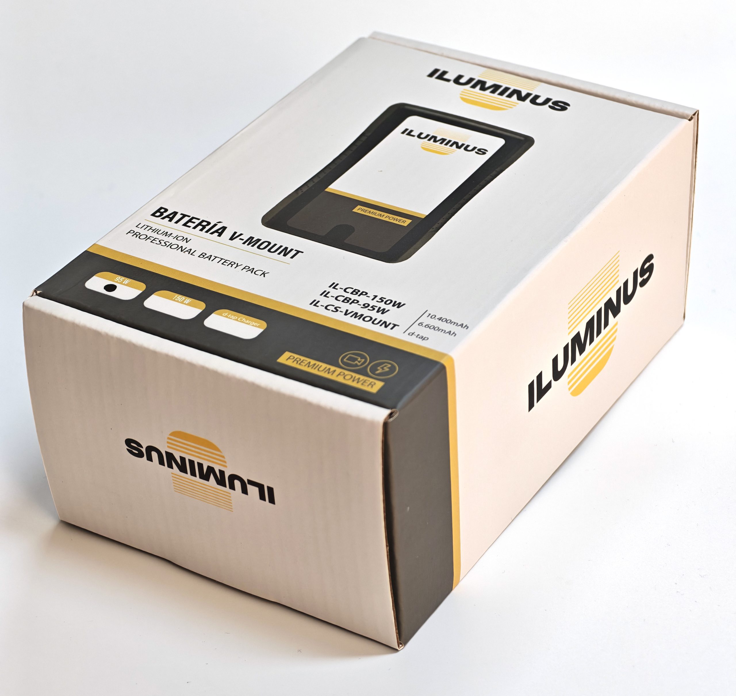Iluminus Batería V-mount IL-CBP-95W - Células Samsung - Imagen 5