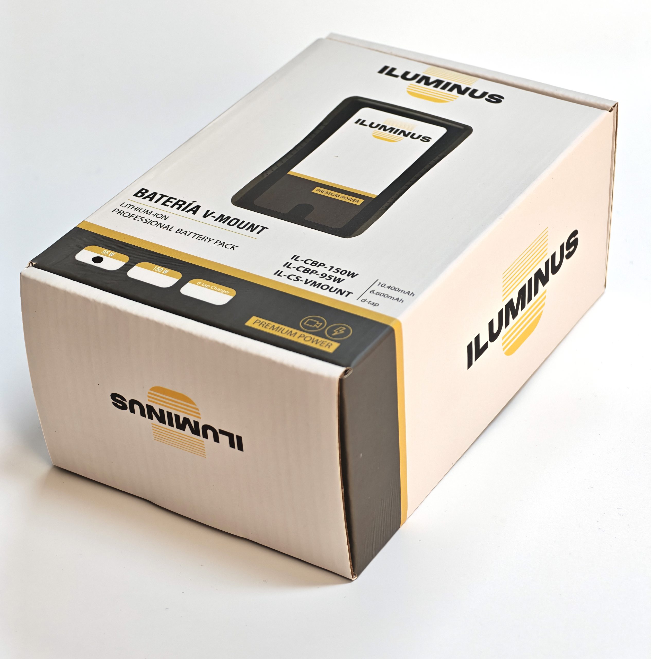 Iluminus Batería V-mount IL-CBP-150W - Células Samsung - Imagen 4