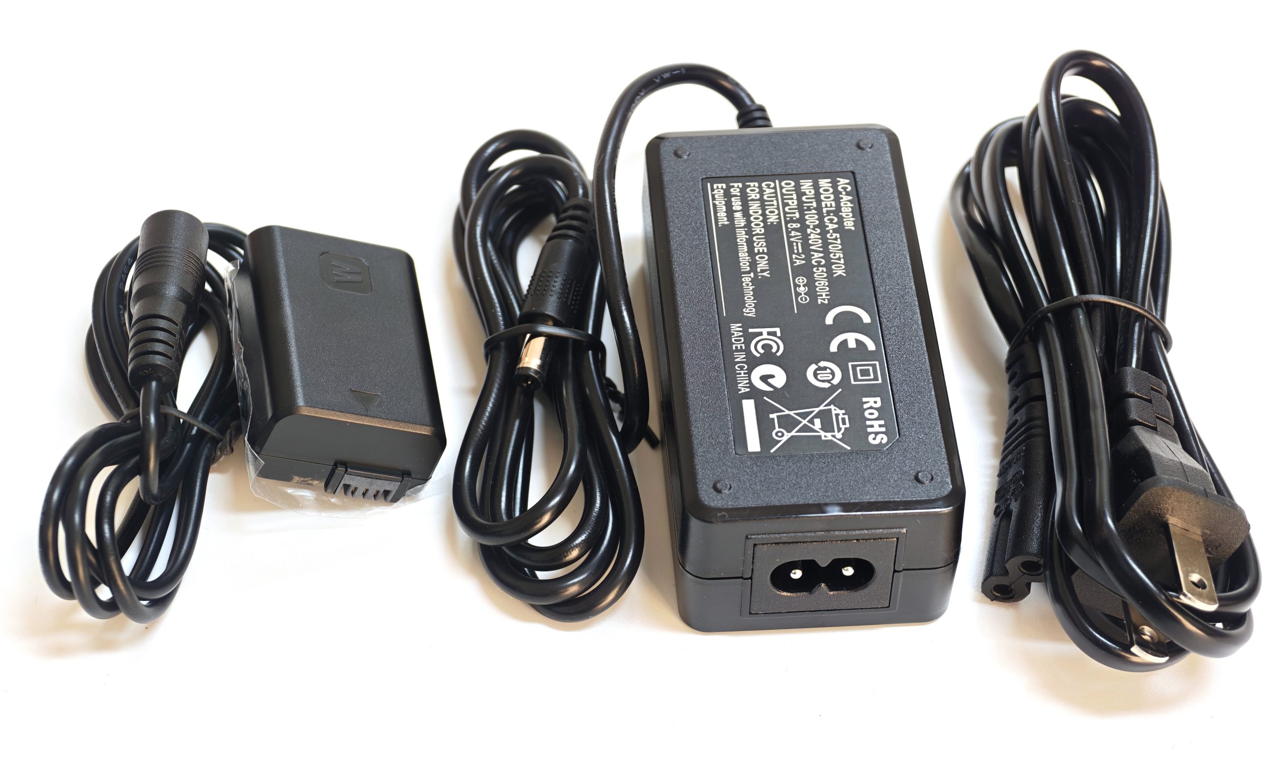 Iluminus IL-AC-FW50 Adaptador de Corriente Para Cámaras Que Usan Batería NP-FW50