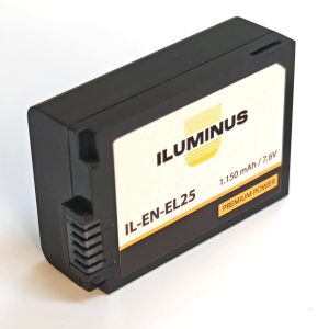 Iluminus IL-EN-EL25 Batería Con Indicador de Carga Para Cámaras Que Usan EN-EL25