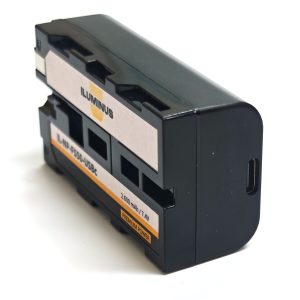 Iluminus IL-NP-F550-USB-C Batería Con Puerto de Carga Para Cámaras y Luces Que Usan Baterías NP-F550 / NP-F570