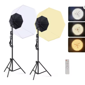 Iluminus IL-YX-DP02 Kit de 2 Luces Bicolor Con Softbox