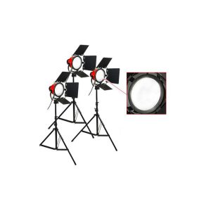 Iluminus Kit Redhead Bicolor 3 Cabezales + 3 Trípodes