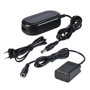 Iluminus Adaptador de Corriente Para Equipos Que Usan Batería NP-F550 / NP-F970 / NP-F990